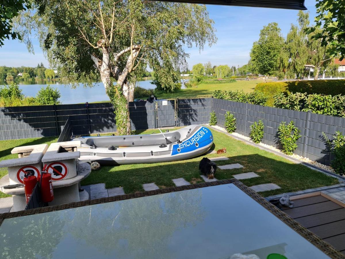 Ferienhaus Am See Hungen Exterior foto
